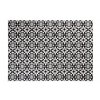 Kusový koberec Maya - květiny 1 - šedý/bílý