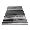 Kusový koberec Maya - pruhy 1 - šedý/bílý