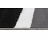 Kusový koberec Maya - vlnky 2 - šedý/černý