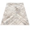 Kusový koberec Portland - mřížka 2 - bílý/šedý