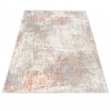 Kusový koberec Portland - abstrakt 8 - bílý/oranžový