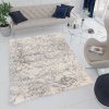Moderní koberec Versay Shaggy - tvary 3 - krémový