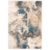 Moderní koberec Rivoli - abstrakt 2 - modrý