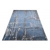 Moderní koberec Breeze - abstrakt 2 - modrý