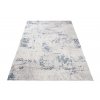 Moderní koberec Sparta - abstrakt 1 - krémový/modrý