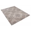 Moderní koberec Sparta - čtverce 1 - béžový