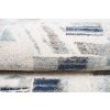 Moderní koberec Rivoli - abstrakt 5 - bílý/modrý