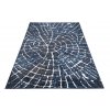 Moderní koberec Breeze - abstrakt 6 - modrý