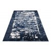 Moderní koberec Breeze - abstrakt 1 - tmavě modrý