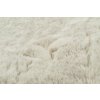 Koberec králičí kožešina - imitace - béžový