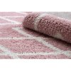 Koberec se střapci Herbert - dlouhý vlas 2 - růžový