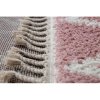 Koberec se střapci Herbert - dlouhý vlas 2 - růžový