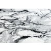 Moderní koberec Lust - mramor 1 - černý/bílý