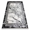 Moderní koberec Lust - mramor 1 - černý/bílý