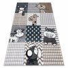 Skvělý dětský koberec FUNNY - zvířátka 2 - multicolor