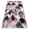 Skvělý dětský koberec FUNNY - hory 1 - krémový