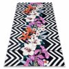 Pratelný koberec PERFECT - květiny 5 - multicolor