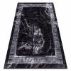 Pratelný koberec Romi - obrazce 2 - černý