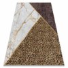 Pratelný koberec Romi - mramor 2 - hnědý