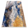 Pratelný koberec Romi - abstrakt 4 - modrý