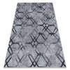 Pratelný koberec Romi - geometrické tvary - šedý