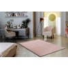Moderní hebký koberec BUBBLE - růžový
