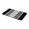 Sada koupelnových předložek MULTI Plus - černá/šedá