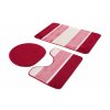 Sada koupelnových předložek MULTI Plus - tmavě růžová