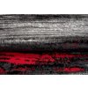 Běhoun na míru Maya - abstrakt 3 - šedý/červenýmaya behoun bestseller do obyvaku 2