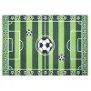 Dětský koberec - FOTBAL - zelený