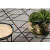 Odolný koberec Sisi Floorlux - trojúhelníky 2 - šedá