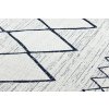 Bezvlasý koberec Karlos - vzor 20 - černý/bílý
