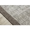 Odolný koberec Sisi Floorlux - rám - hnědá/krémová