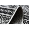 Odolný koberec Sisi Sion - vzor 1 - černý/bílý