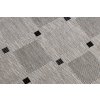 Odolný koberec Sisi Floorlux - čtverce - šedý