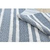 Moderní koberec Sisi Eco Boho - pásy - modrý