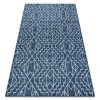 Odolný koberec Sisi Sion - vzor 2 - modrý