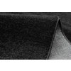 Kusový jednobarevný koberec SOFTY - černý