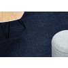 Kusový jednobarevný koberec SOFTY - tmavě modrý