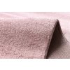 Kusový jednobarevný koberec SOFTY - růžový