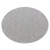 Kulatý koberec Sisi Timo - rám - šedý