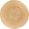 Dywan 704 BROWN JUTE ROUND (Rozměr koberce 80x80 cm)