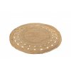 Dywan 1464 BROWN JUTE ROUND (Rozměr koberce 80x80 cm)