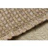 Jutový koberec - struktura 2 - béžový