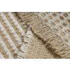 Jutový koberec - linky 1 - krémový