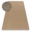Jutový koberec - struktura 1 - béžový