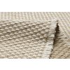 Jutový koberec - struktura 3 - krémový