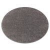 Kulatý kusový koberec Aires - jednobarevný - tmavě šedý