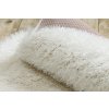 Kulatý kusový koberec Aires - jednobarevný - bílý