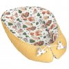 Hnízdečko pro miminka BEST 5v1 - žluté - vzor barevná zvířátka